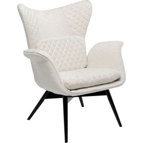 Fotel Tudor Boucle kremowy...