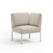 Nardi Sofa Komodo E. Angolo Bianco-Panama