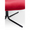 Fotel obrotowy Oscar Velvet czerwony - Kare