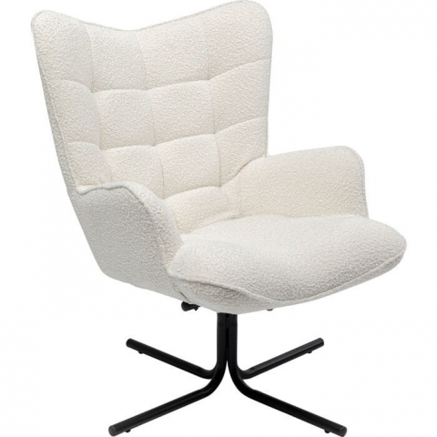 Fotel obrotowy Oscar Boucle...