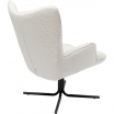 Fotel obrotowy Oscar Boucle kremowy - Kare