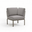Nardi Sofa Komodo E. Angolo Brąz-Grigio