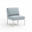 Nardi Sofa Komodo E. Centrale Bianco-Ghiaccio