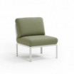 Nardi Sofa Komodo E. Centrale Bianco-Giungla