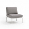 Nardi Sofa Komodo E. Centrale Bianco-Grigio