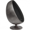 Fotel obrotowy Eye Ball Gun Metal - Kare