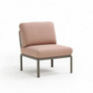 Nardi Sofa Komodo E. Centrale Brąz-Rosa