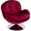 Fotel obrotowy Cosy bordowy - Kare