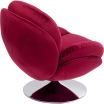 Fotel obrotowy Cosy bordowy - Kare