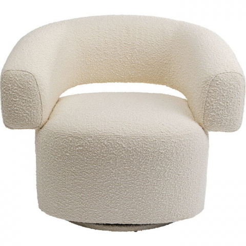 Fotel obrotowy Maye Cream -...