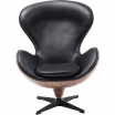 Fotel obrotowy Lounge czarny - Kare