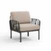 Nardi Sofa Komodo Poltrona Antracyt-Canvas