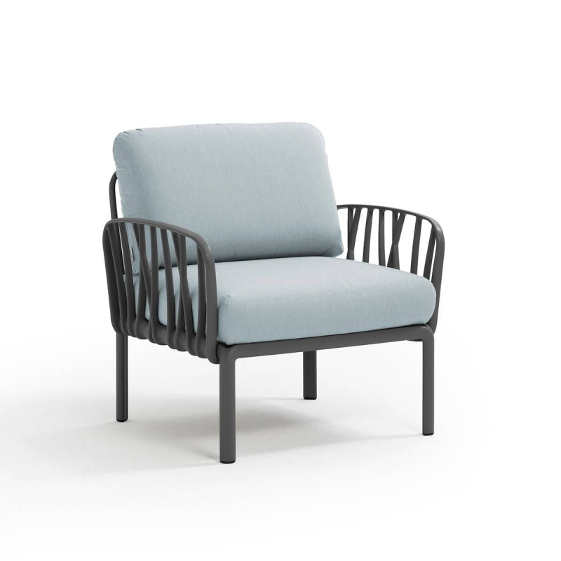 Nardi Sofa Komodo Poltrona Antracyt-Ghiaccio