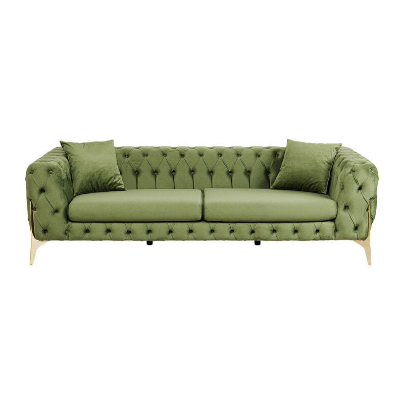 Sofa Bellissima 240 cm zielona - Kare
