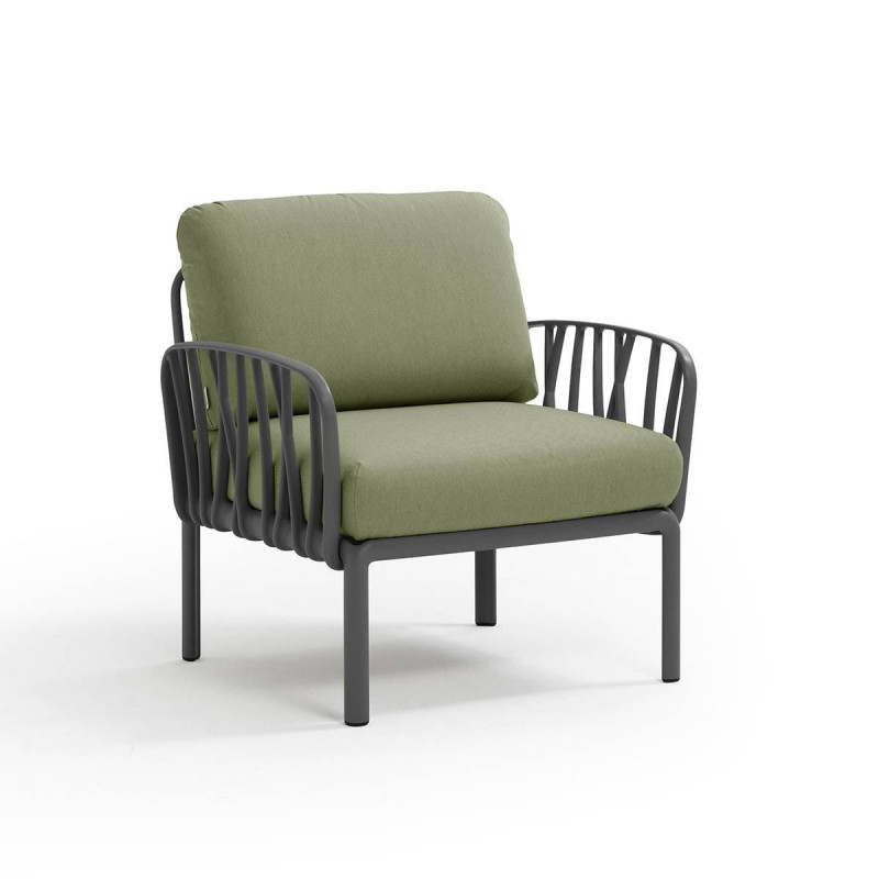 Nardi Sofa Komodo Poltrona Antracyt-Giungla
