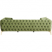Sofa Bellissima 240 cm zielona - Kare