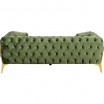 Sofa Bellissima 200 cm zielona - Kare