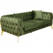 Sofa Bellissima 200 cm zielona - Kare