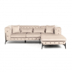 Sofa narożna prawa Bellissima taupe - Kare