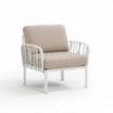 Nardi Sofa Komodo Poltrona Bianco-Canvas