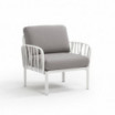 Nardi Sofa Komodo Poltrona Bianco-Grigio