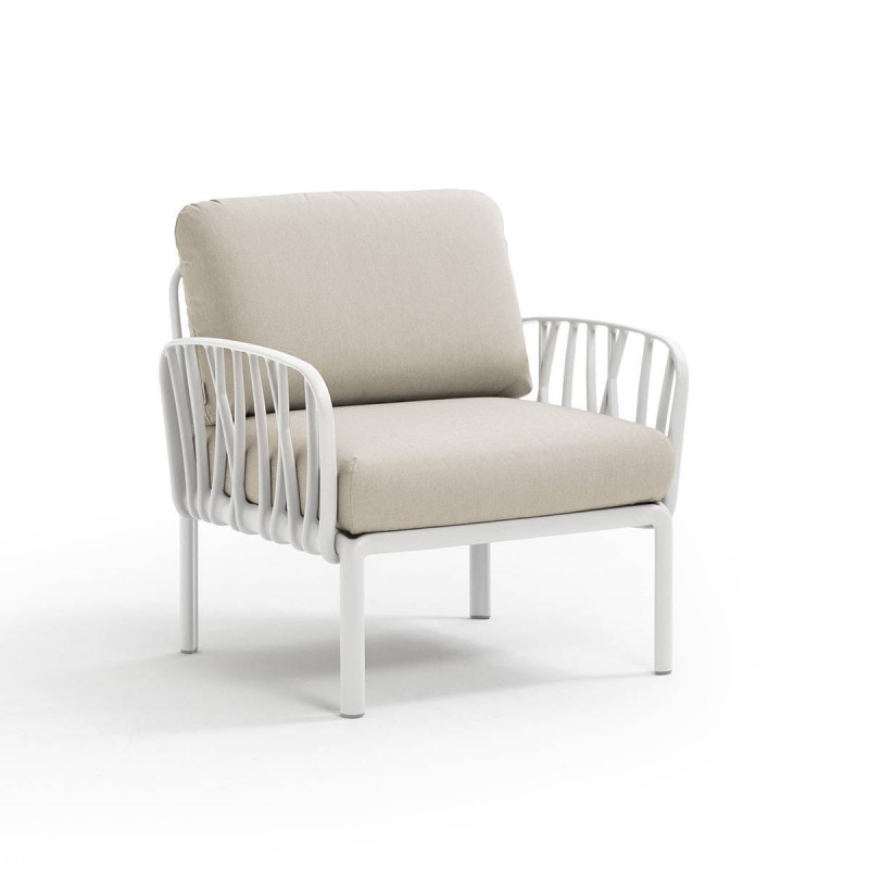 Nardi Sofa Komodo Poltrona Bianco-Panama