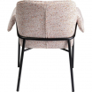 Krzesło Bess Beige Flitter beżowy - Kare