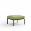 Nardi Sofa Komodo Pouf Antracyt-Avocado