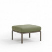Nardi Sofa Komodo Pouf Brąz-Giungla