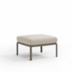 Nardi Sofa Komodo Pouf Brąz-Panama