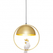 lampa wisząca Animal Cockatoo, lampa Kare Design, lampa kakadu, lampa do jadalni, lampa do salonu