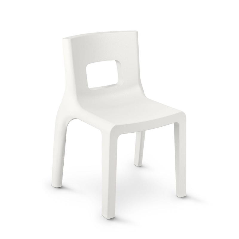 Krzesło Eos białe PRL - Lyxo Design