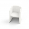 Fotel Breeze biały PRL - Lyxo Design