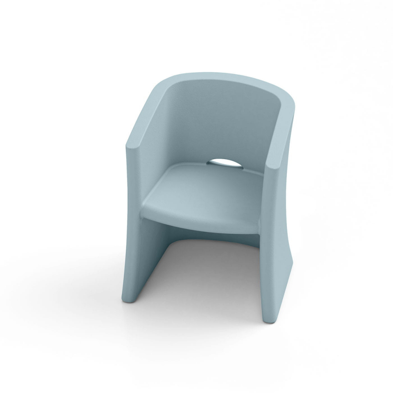 Fotel Breeze jasnoniebieski ZFR - Lyxo Design