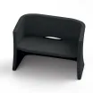 Sofa Breeze biały PRL - Lyxo Design