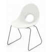 Krzesło Candy Sledge białe PRL - Lyxo Design