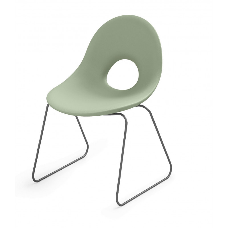 Krzesło Candy Sledge miętowe GDA - Lyxo Design