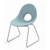 Krzesło Candy Sledge jasnoniebieskie ZFR - Lyxo Design
