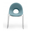 Krzesło Candy Sledge jasnoniebieskie ZFR - Lyxo Design