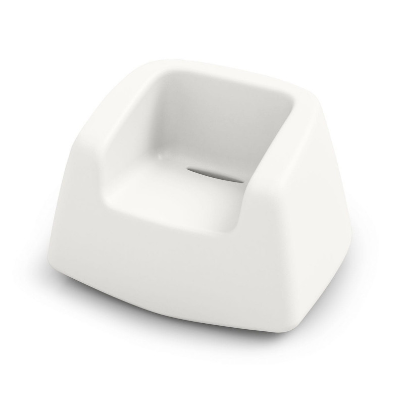 Fotel Sugar biały PRL - Lyxo Design