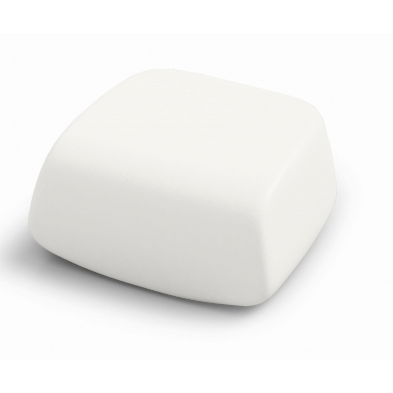 Pufa Sugar biała PRL - Lyxo Design