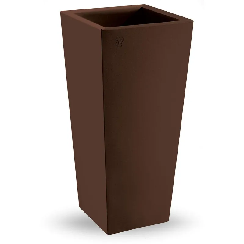 Donica Genesis Square Cache-Pot brązowa - Lyxo Design