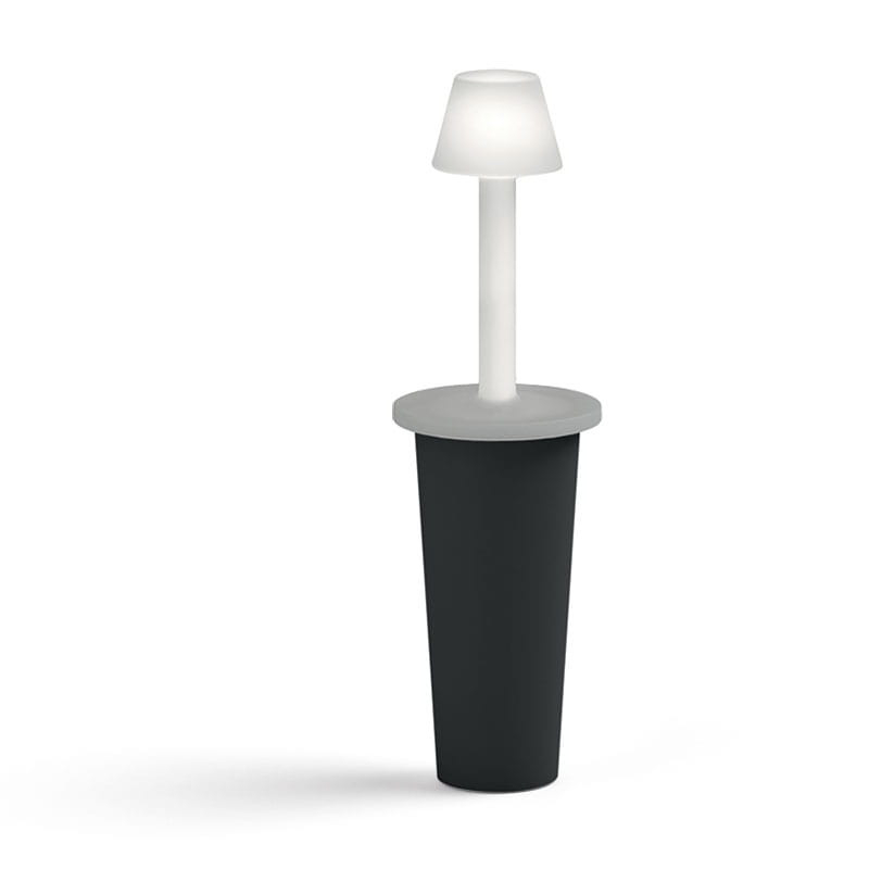 Stół barowy Mai Tai RGBW LED antracytowy - Lyxo Design