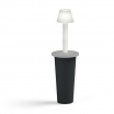 Stół barowy Mai Tai RGBW LED antracytowy - Lyxo Design