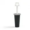 Stół barowy Mai Tai RGBW LED antracytowy - Lyxo Design