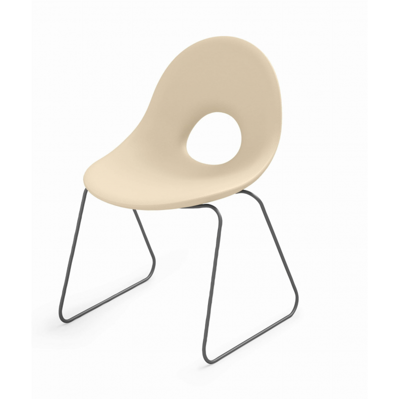 Krzesło Candy Sledge kremowe AVR - Lyxo Design