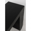 konsola Curve Black, konsola drewniana, konsola Kare Design, konsola rzeźbiarska, nowoczesny design, konsola do przedpokoju