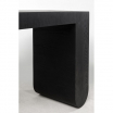 konsola Curve Black, konsola drewniana, konsola Kare Design, konsola rzeźbiarska, nowoczesny design, konsola do przedpokoju