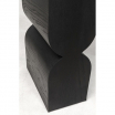 konsola Curve Black, konsola drewniana, konsola Kare Design, konsola rzeźbiarska, nowoczesny design, konsola do przedpokoju
