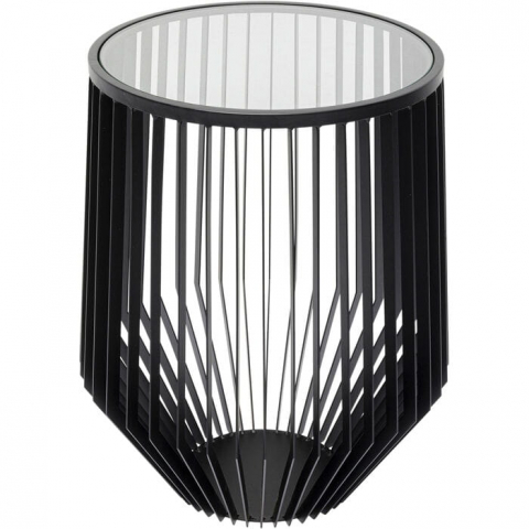 stolik boczny Corinne, stolik boczny Kare Design stolik boczny do salonu, stolik metalowy, nowoczesny design